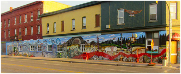 winnipeg mural - red road lodge